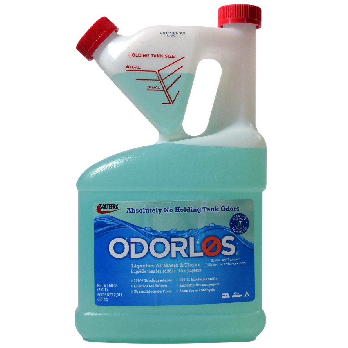 Valterra - Odorlos Holding Tank Treatment - 68 oz. Bottle- V77003