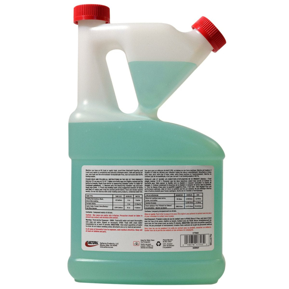 Valterra - Odorlos Holding Tank Treatment - 68 oz. Bottle- V77003