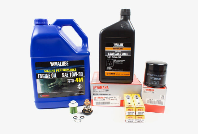 Yamaha F90B 300 Hour Service Maintenance Kit - Yamalube 10W-30 - 2016-Current