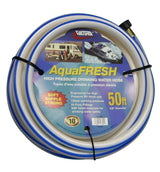 Valterra - AquaFresh High-Pressure Drinking Water Hose - 50' x 5/8" ID - White - W016600