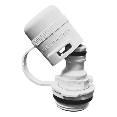 Flushmaster Outboard Engine Flush Port Quick Connect for Suzuki - White - FMQCSW Cap