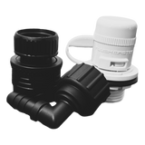 Flushmaster Outboard Engine Flush Port Quick Connect for Mercury - White - FMQCMW - kit