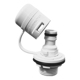 Flushmaster Outboard Engine Flush Port Quick Connect for Mercury - White - FMQCMW