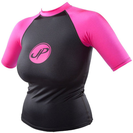 JetPilot Mrs. Corpo Short-Sleeve Rashguard 16506