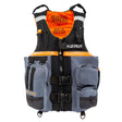 Yamaha JetPilot Helmsman Neoprene 2-Buckle PFD-S - M-Black/Gray/Orange