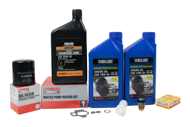 Yamaha T25 300 Hour Service Maintenance Kit - Yamalube 10W-30 - 2001-2004