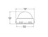 Ritchie - X-Port Tactician Compass - Surface Mount - White - XP-98W