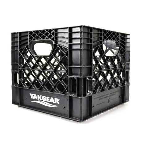YakGear Black 13" X 13" Milk Crate (Square) - BMC13