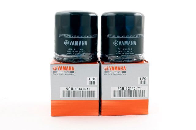 Yamaha F115 F100 F90 F75 F50 F40 F30 Oil Filter 5GH-13440-71-00 - 2-Pack