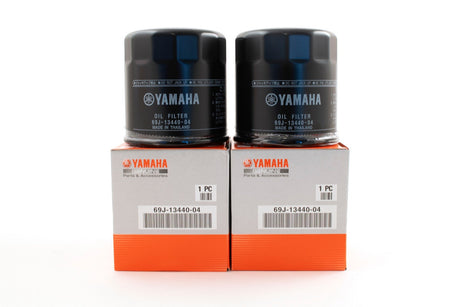 Yamaha F150 F200 F225 F250 Outboard Oil Filter 69J-13440-04-00 69J-13440-03-00 - 2-Pack