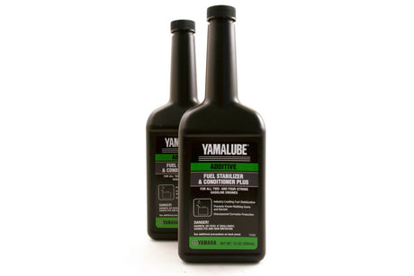 Yamaha - Yamalube Fuel Stabilizer and Conditioner Plus - 12 oz. Bottle - 2-Pack - ACC-FSTAB-PL-12