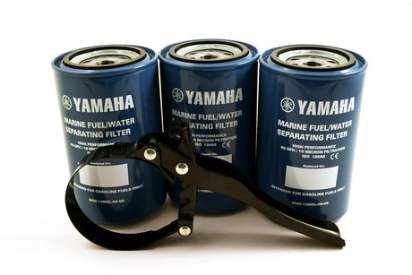 Yamaha Triple Engine Outboard Fuel/Water Separator Kit with Filter Wrench MAR-10MEL-00-00