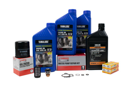 Yamaha F60 300 Hour Service Maintenance Kit - Yamalube 20W-40 - 2002-2004