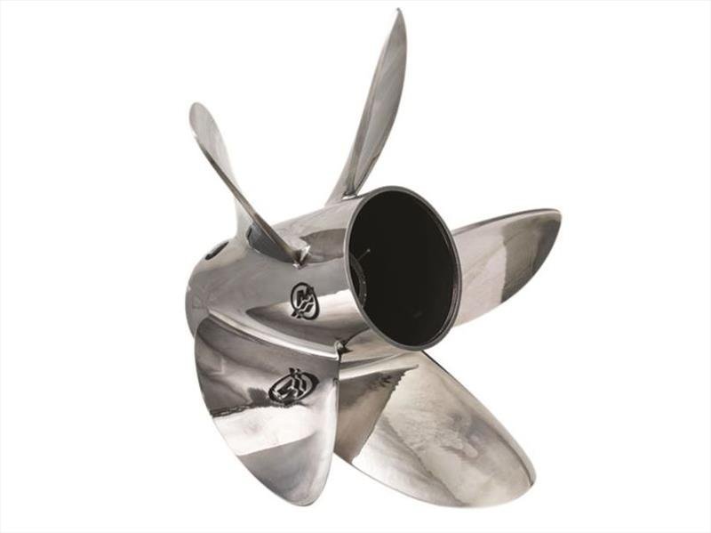 Mercury - Max 5 Lab Finished Racing Propeller - 5-Blade - 250 to 450 HP Outboards - Up to 600 HP Sterndrive - 15 Dia. - 26.8 Pitch - 48-8M0131155